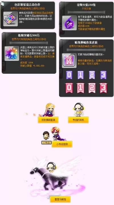 《冒险岛》低贝套获取攻略：购买、掉落、交易与活动一览