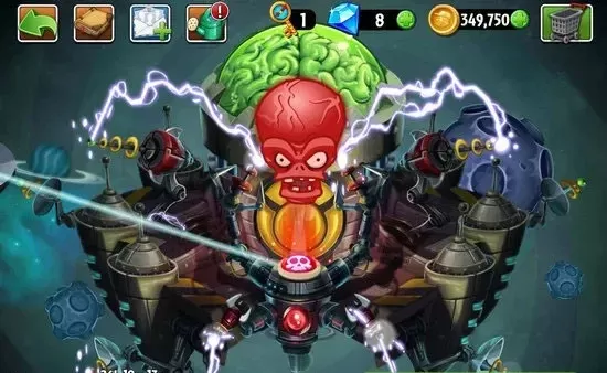 《植物大战僵尸2》机械僵尸博士BOSS战攻略：植物选择与布局策略