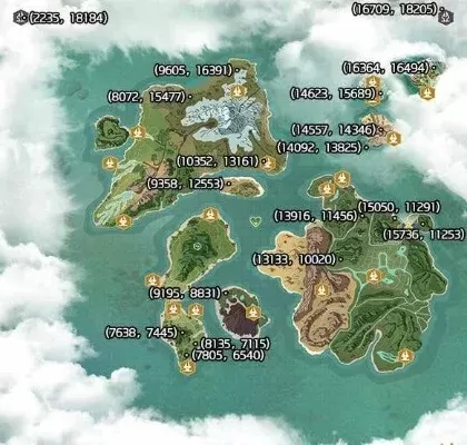 《创造与魔法》云斑鹦鹉分布地图及捕捉技巧