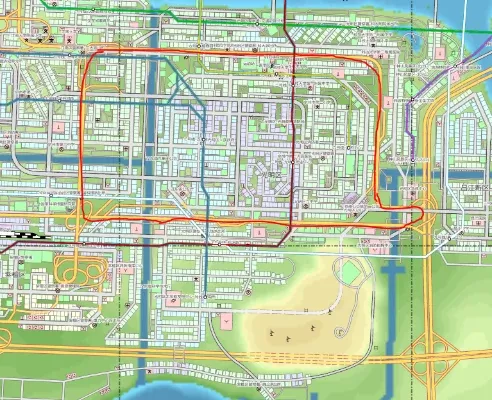 城市天际线交通规划策略与路线优化